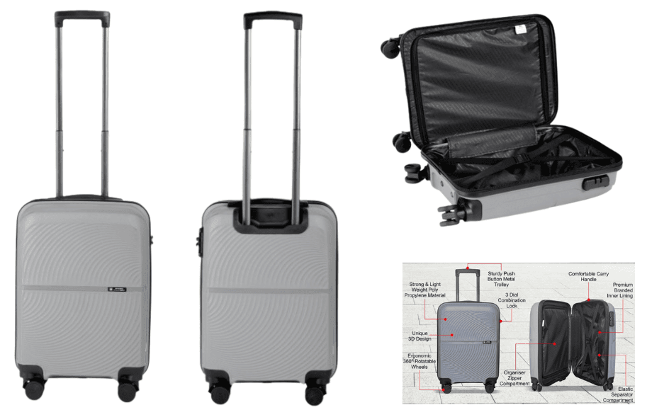 Twister Trolley Luggage  - 1