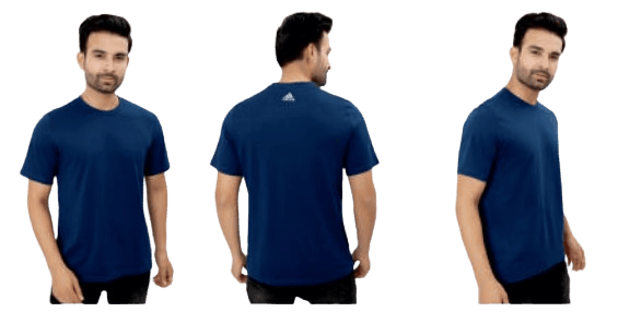 Round Neck T-Shirt - 100% Cotton - 1