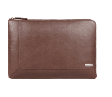 Eastwood 04 Brown Leather Laptop Sleeve - 1