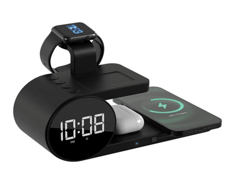 Freedom 6 15W Wireless Charger with Alarm Clock - 1