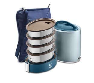 TyffynLyte Lunch Box With Bagmat - 1300 ml - 1