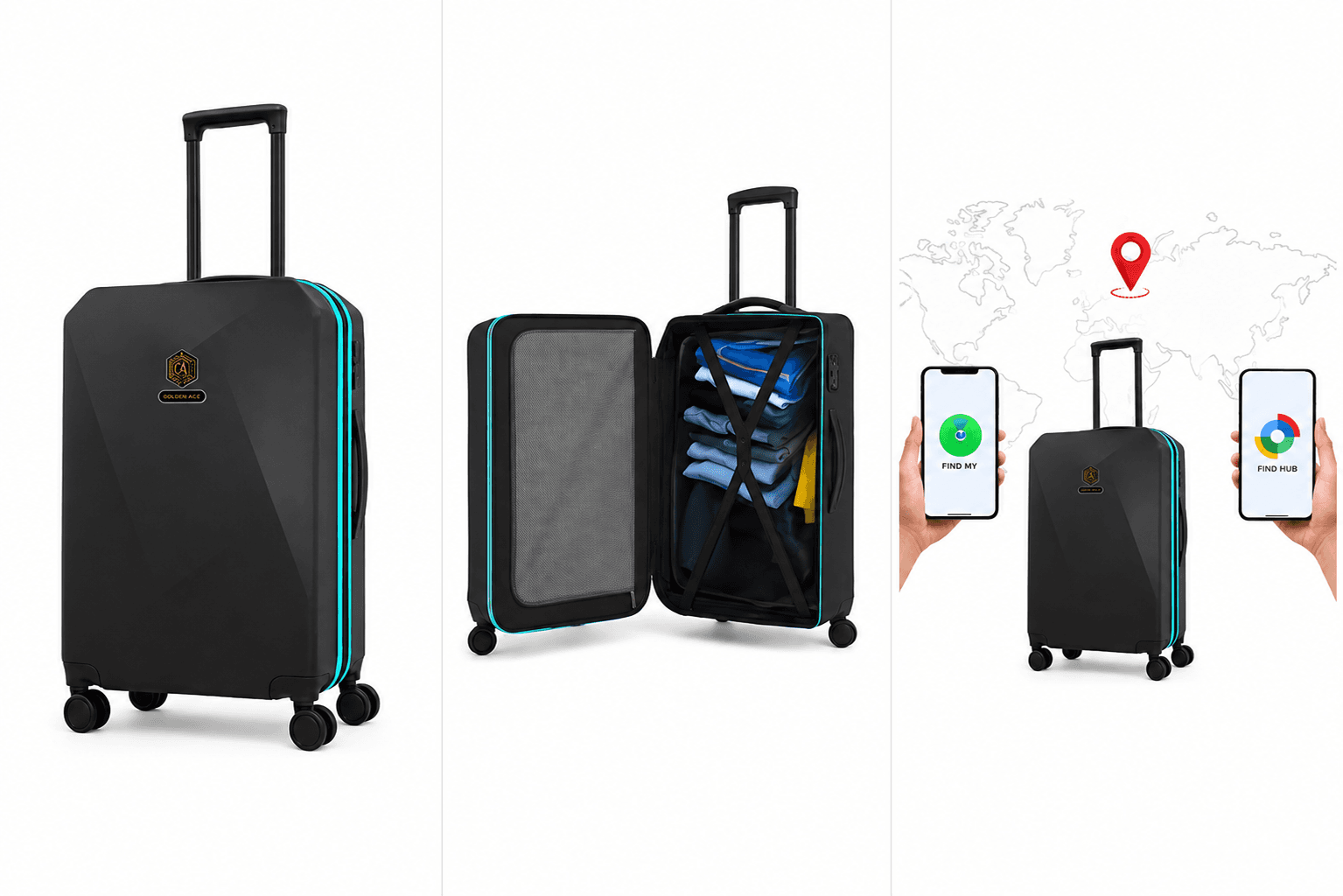 Nebula Neo - Smart Luggage Black - 1