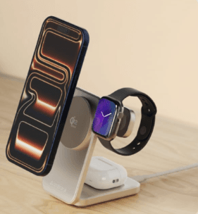 AerosynQ Trio 03 Magsafe 3-in-1 Wireless Charger - 1