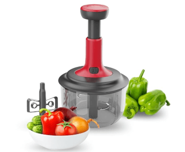 Push Chopper With Whisker - 1600 ml - 1