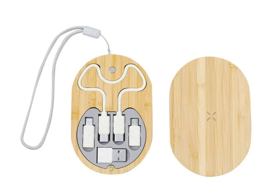 Charge Mate Bamboo Cable Kit - 1